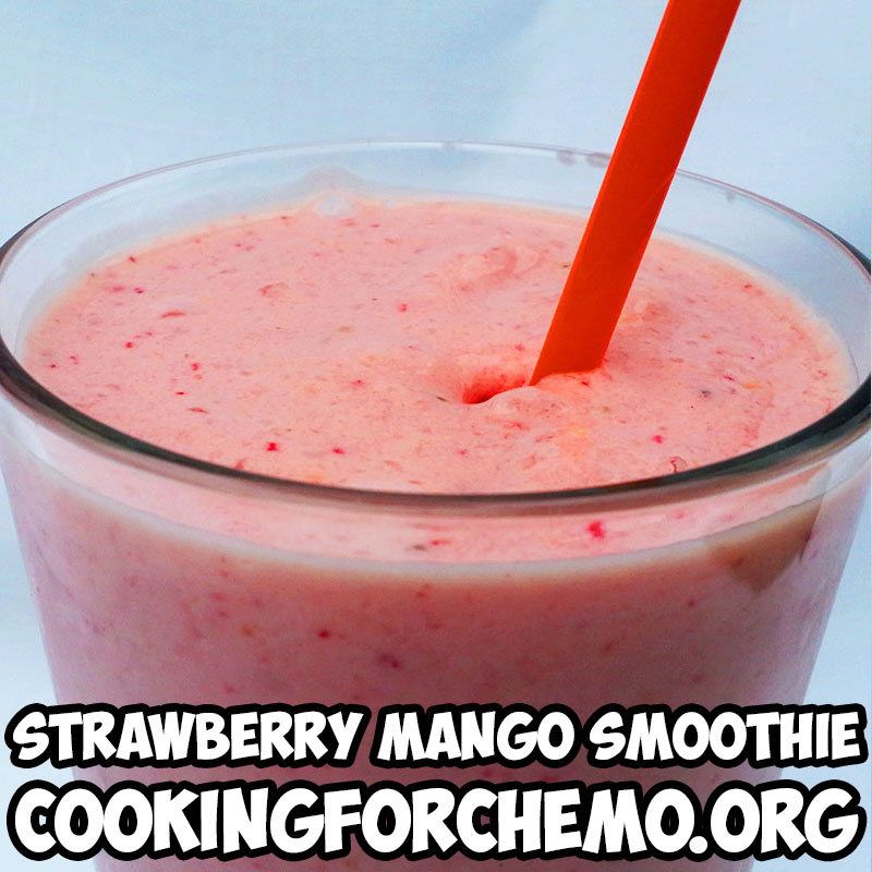 Strawberry Smoothie Recipe for Cancer and Chemotherapy